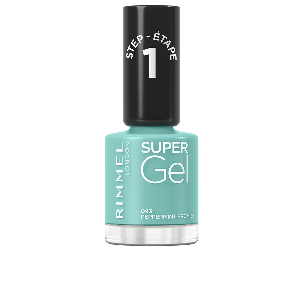 Rimmel London Super Gel Nail Polish #093-Peppermint Promise 12 Ml - Salevare.com