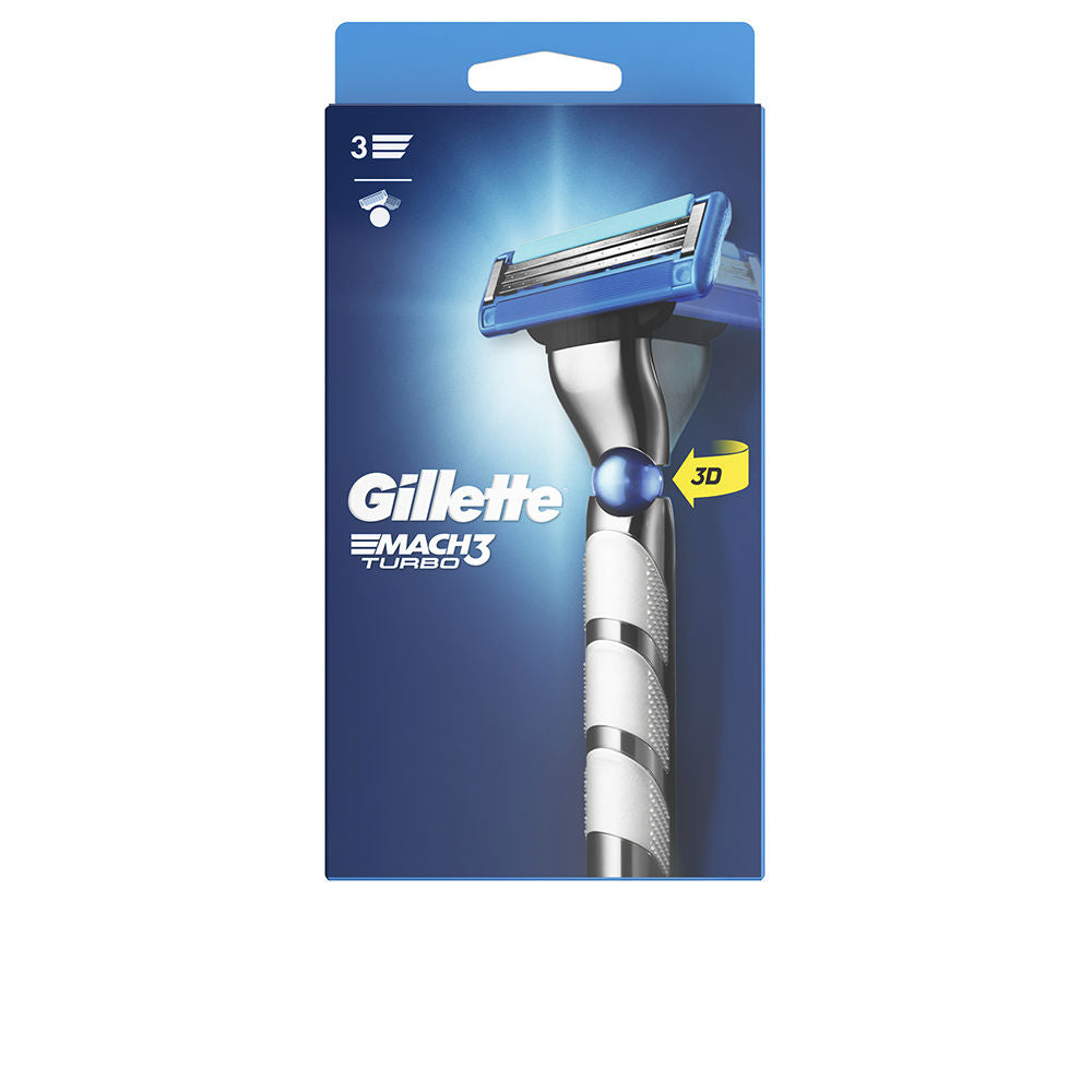 Gillette Gillette Mach 3 Turbo Razor + 1 Refill - Salevare.com