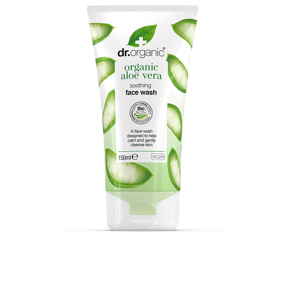 Dr. Organic Aloe Vera Facial Cleanser 150 Ml - Salevare.com