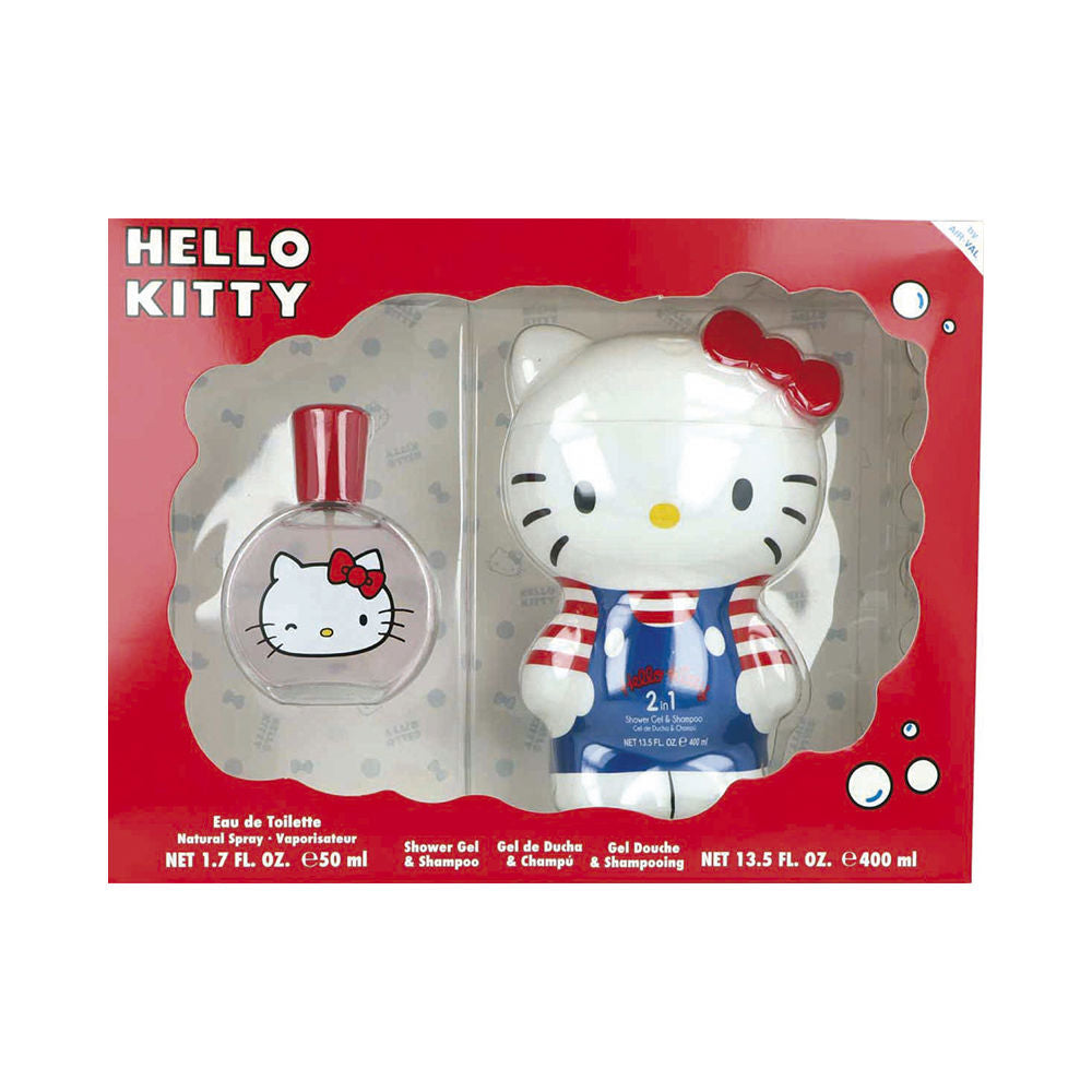 Hello Kitty Hello Kitty Set Cologne + Shower Gel Lot 2 Pcs - Salevare.com