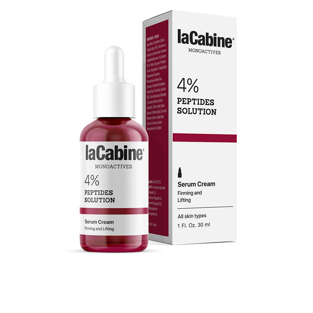 La Cabine Monoactives 4% Peptides Serum Cream 30 Ml - Salevare.com