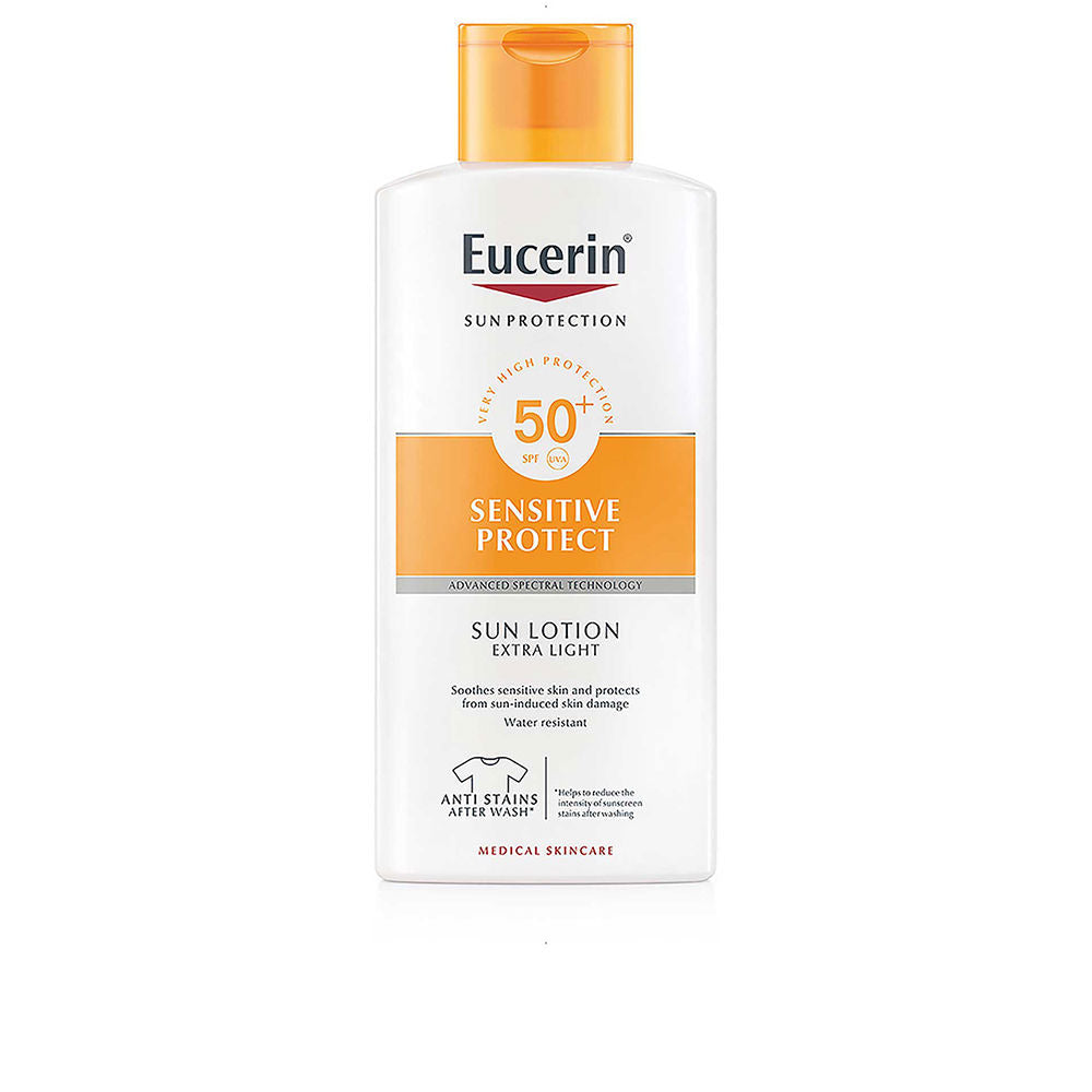 Eucerin Sun Sensitive Protect Lotion Extra Light Spf50+ 400 Ml - Salevare.com