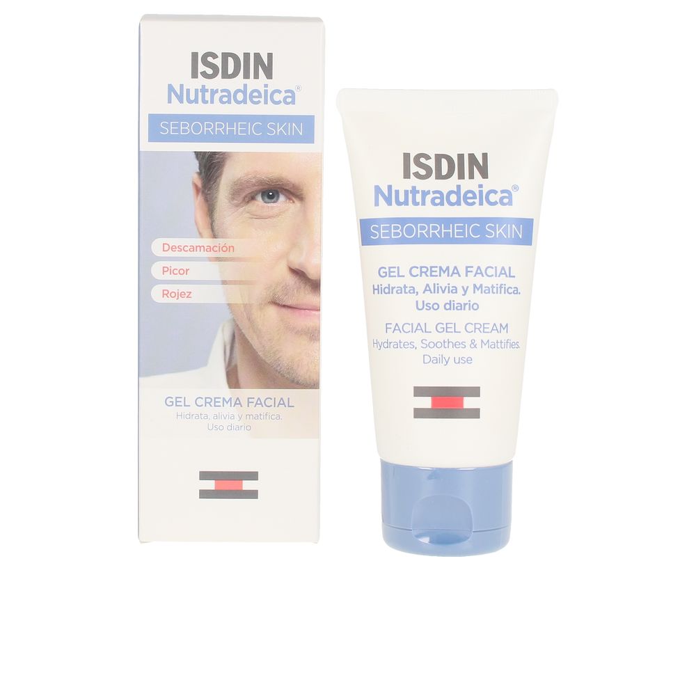 Isdin Nutradeica Facial Gel-Cream For Seborrheic Skin 50 Ml - Salevare.com