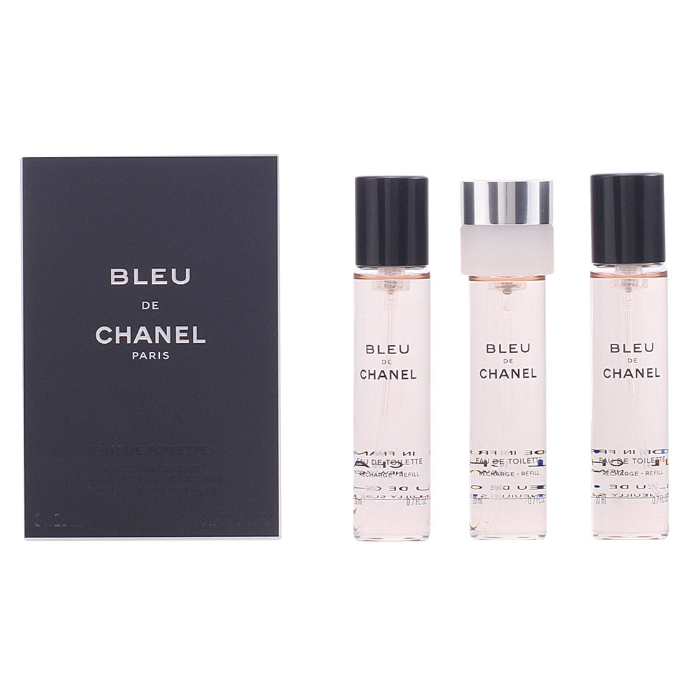 Chanel Bleu Eau De Toilette Spray Refill 3 X 20 Ml - Salevare.com