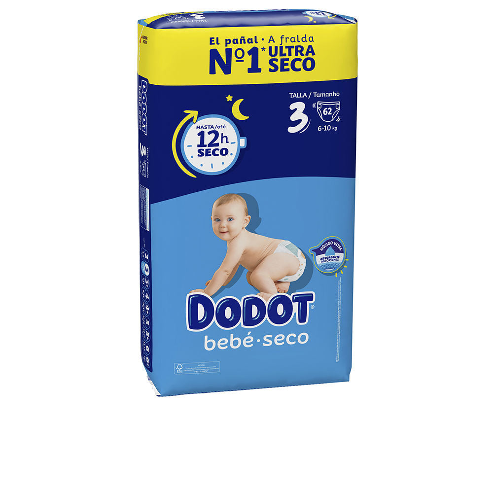Dodot Dodot Stages Size 3 Nappies 6-10 Kg 62 U - Salevare.com