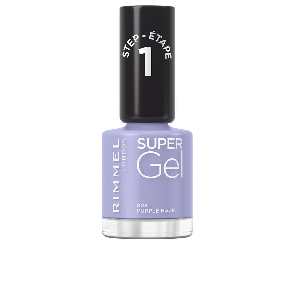 Rimmel London Super Gel Nail Polish #028-Purple Haze 12 Ml - Salevare.com