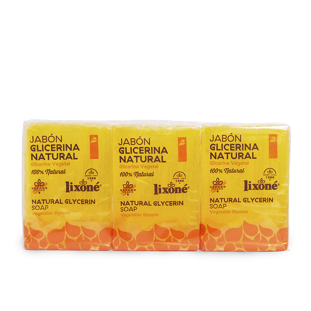 Lixone Natural Glycerin Soap Sensitive Skin 3 X 125 Gr - Salevare.com