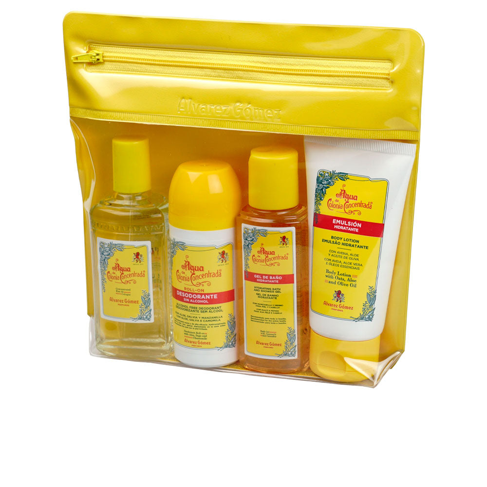 Alvarez Gomez Agua De Colonia Concentrada Neceser Viaje 5 Pz - Salevare.com