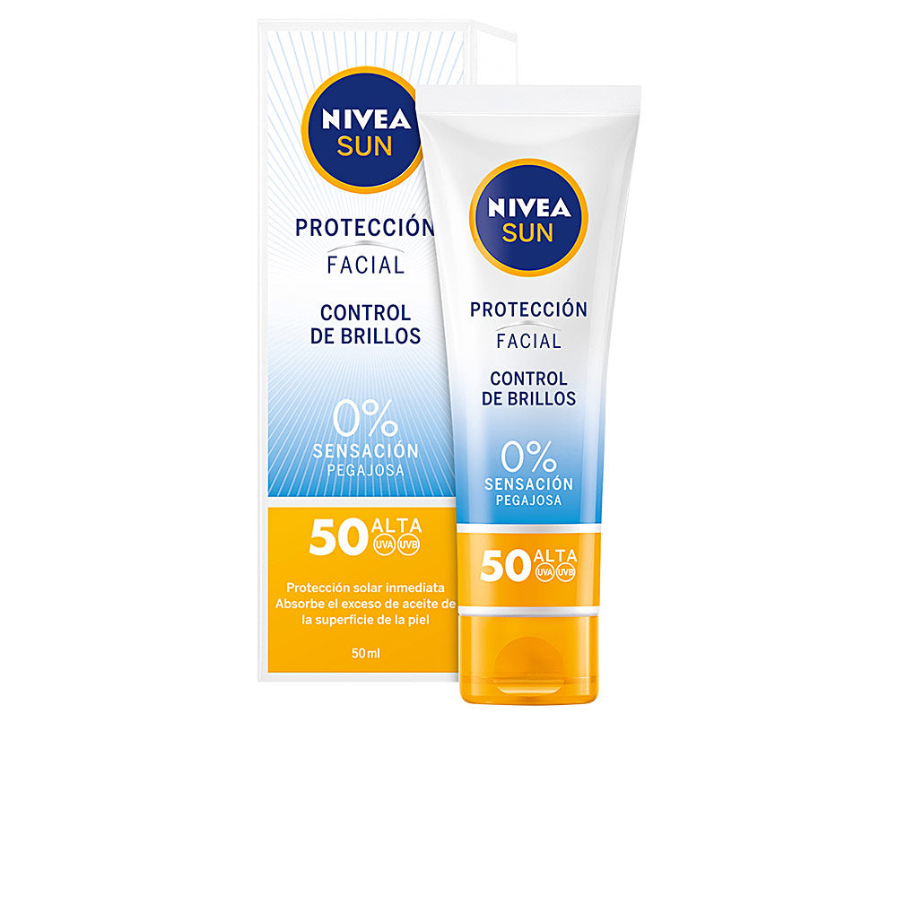 Nivea Sun Facial Shine Control Spf50 50 Ml - Salevare.com
