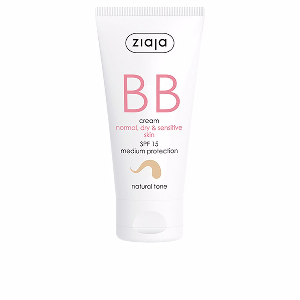 Ziaja Bb Cream Normal, Dry And Sensitive Skin Spf15 #Natural 50 Ml - Salevare.com