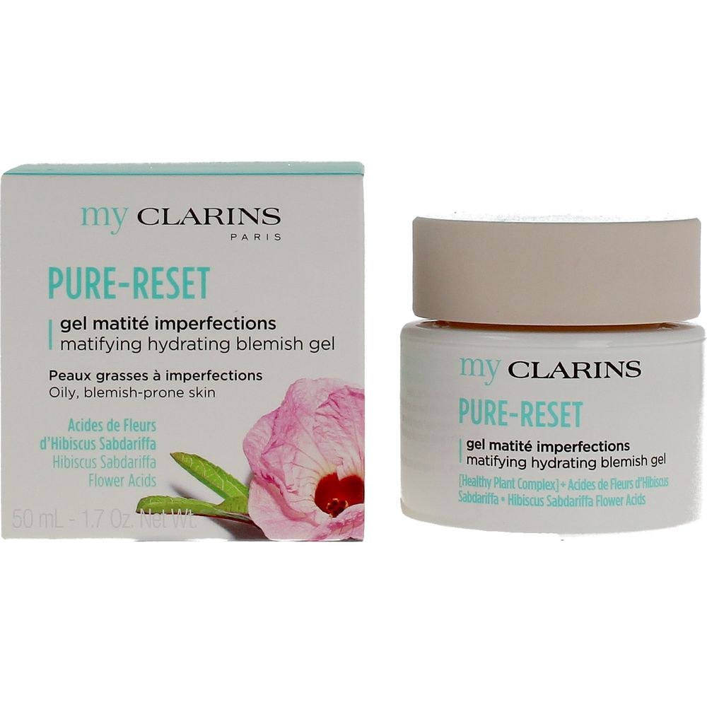 Clarins My Clarins Pure-Reset Mattifying Gel For Imperfections 50 Ml - Salevare.com