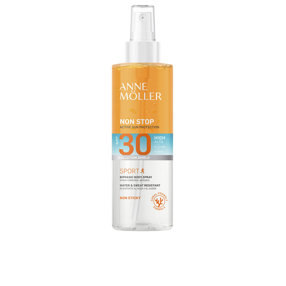 Anne Möller Non Stop Biphasic Sun Protection Spf30 150 Ml - Salevare.com