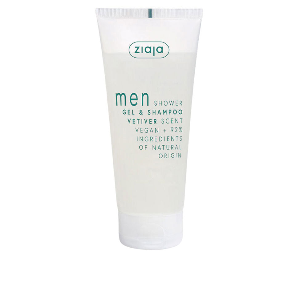 Ziaja Men Shower Gel And Shampoo Vetiver 200 Ml - Salevare.com
