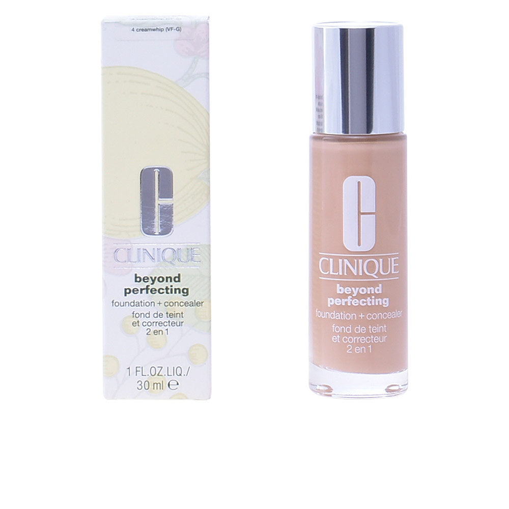 Clinique Beyond Perfecting Foundation + Concealer #4-Creamwhip - Salevare.com