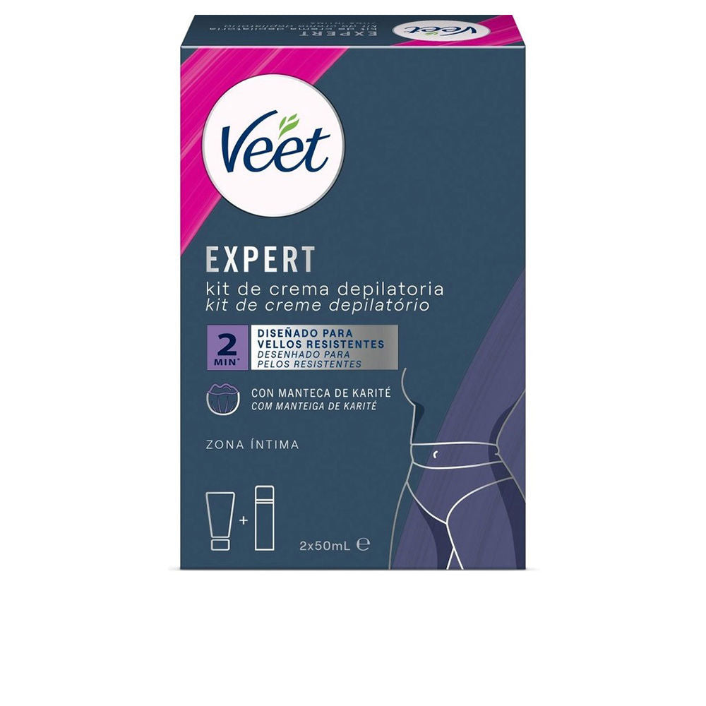 Veet Bikini Kit Hair Removal Cream 2 X 50 Ml
