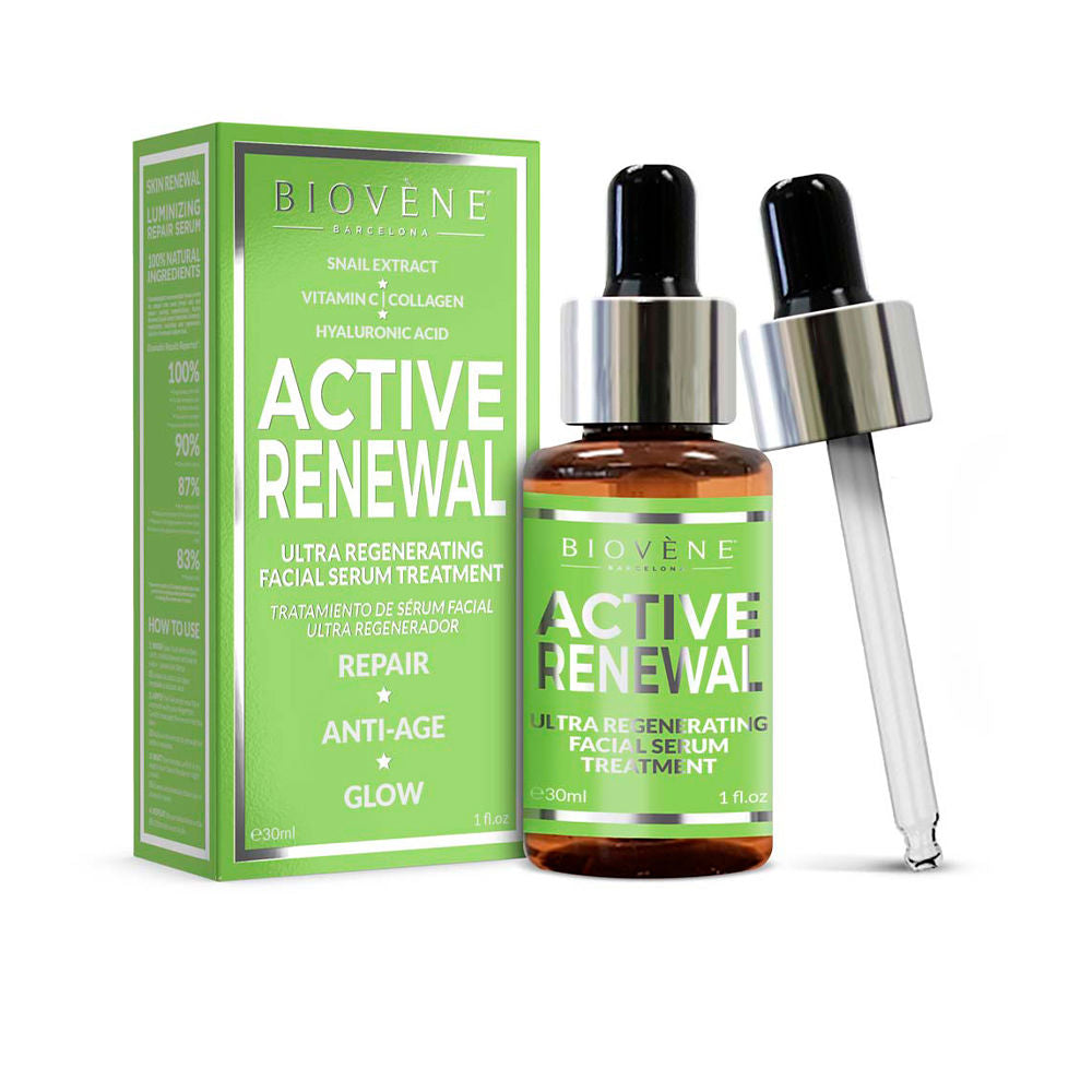 Biovène Active Renewal Ultra Regenerating Facial Serum Treatment 30 Ml - Salevare.com