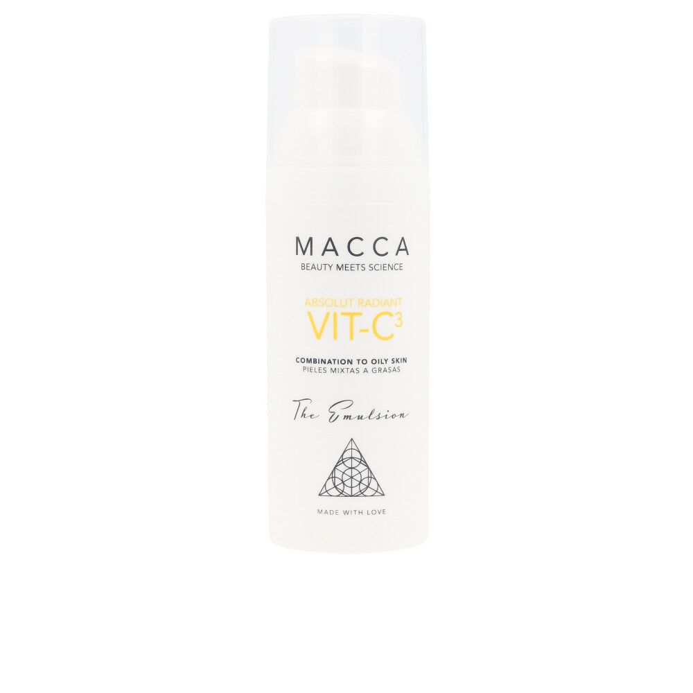 Macca Absolut Radiant Vit-C3 Emulsion Combination To Oily Skin 50 Ml - Salevare.com