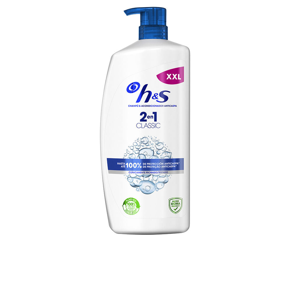 Head & Shoulders H&Amp;S Classic 2-In-1 Anti-Dandruff Shampoo And Conditioner 1000 Ml Dispenser