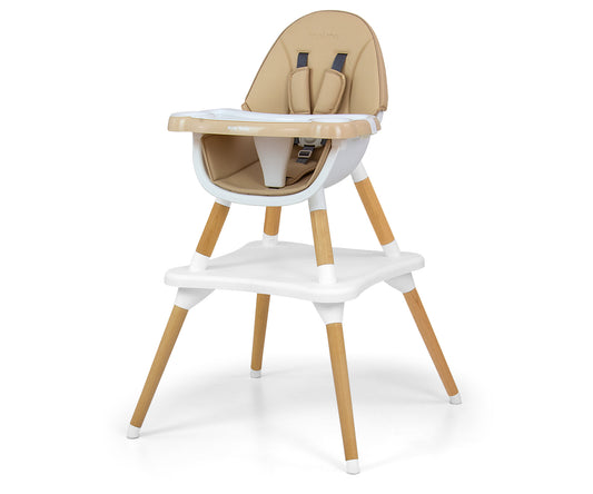 Malmo Beige 2-in-1 Highchair