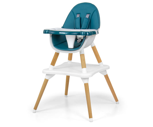 Malmo Dark Green 2-in-1 Highchair
