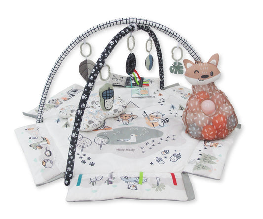 5-in-1 Minky baby mat