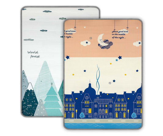 Kinder Forest and City Roll-Up Foam Mat