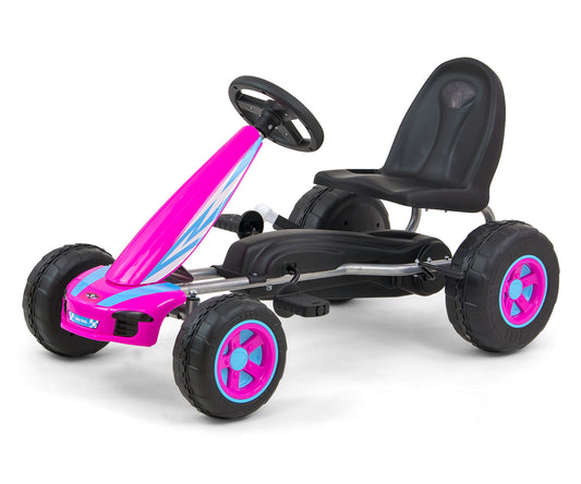 Milly Mally Pedal Go-Kart Viper Pink