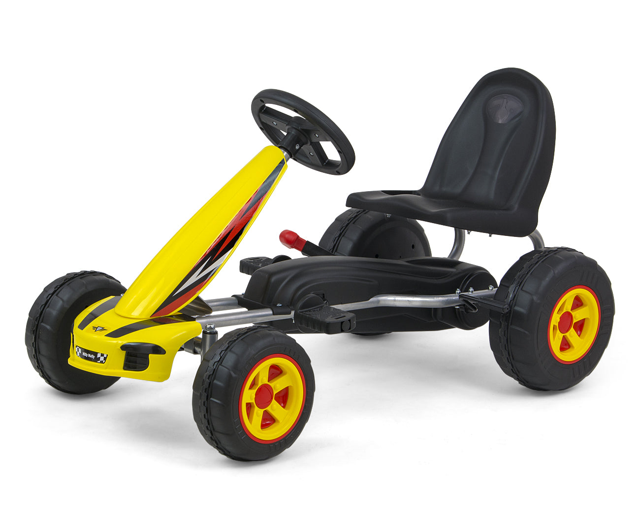 Milly Mally Pedal Go-Kart Viper Yellow