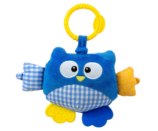 Milly Mally Plush hanging toy - Cutie owl - 2881 BLUE