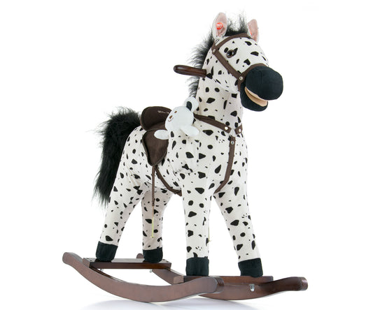 Milly Mally Rocking Horse Mustang Black Dot