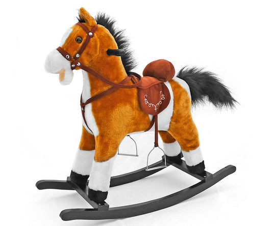 Milly Mally Rocking Horse Mustang Light Brown