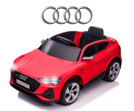 Audi E-Tron Sportback 4x4 Red Battery-Powered Vehicle