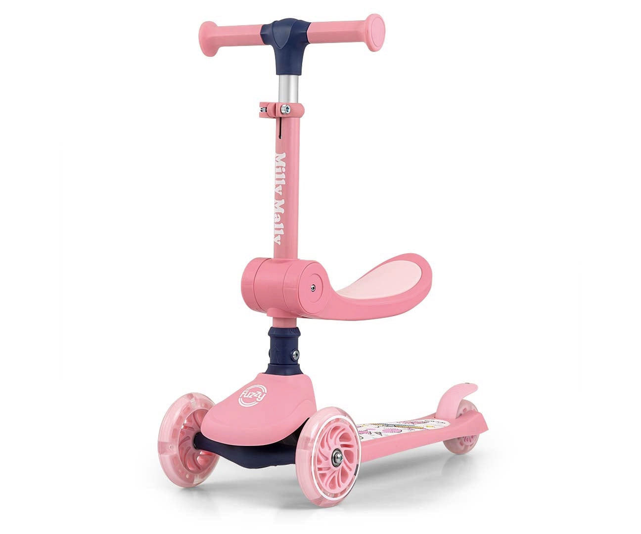 Scooter Fuzzy Pink