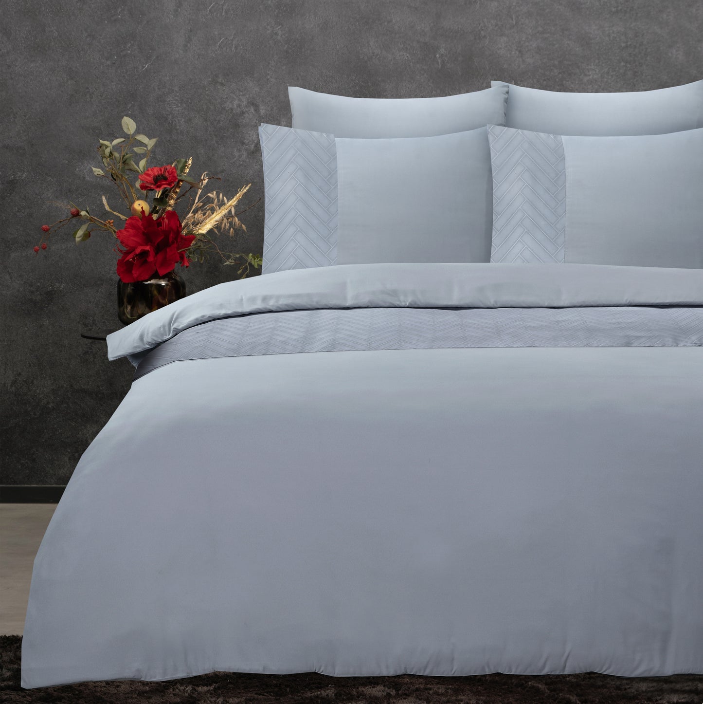 Duvet Cover Set Valencia Sand 240 x 220