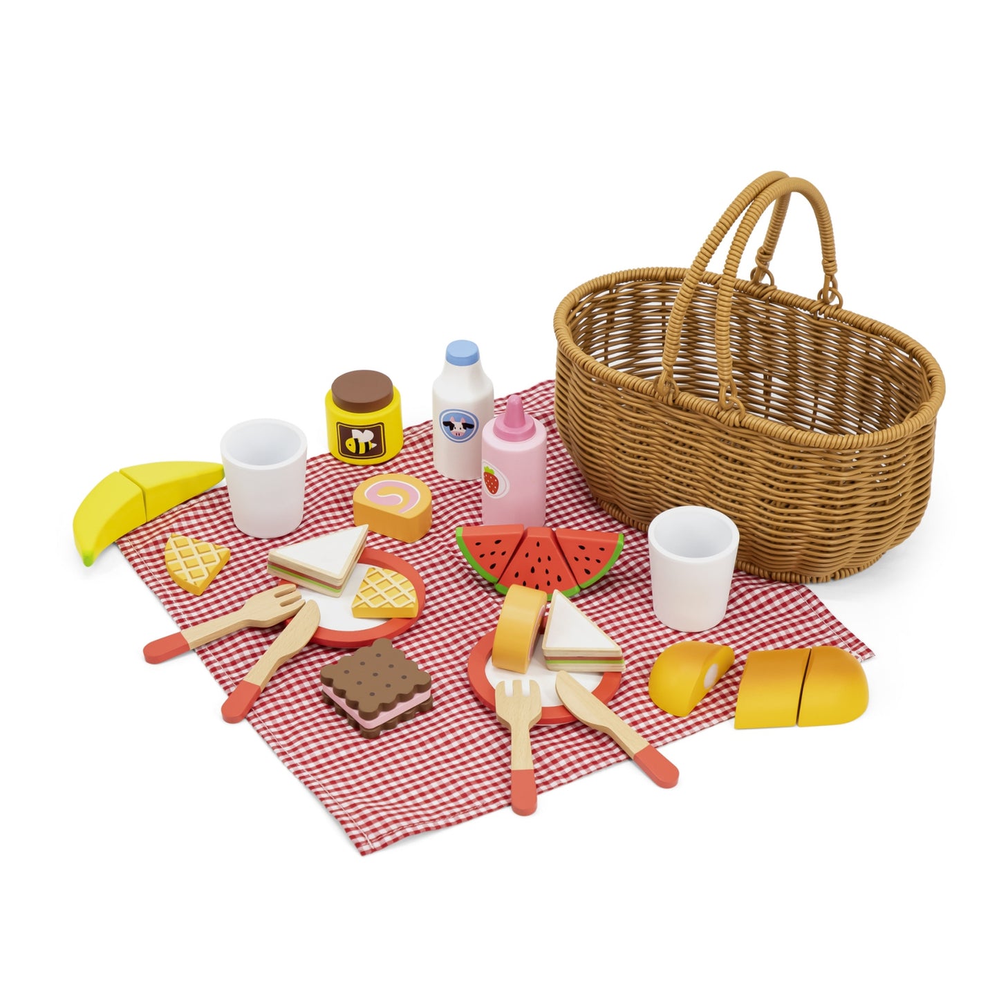 Viga 44676 Picnic Set with Basket