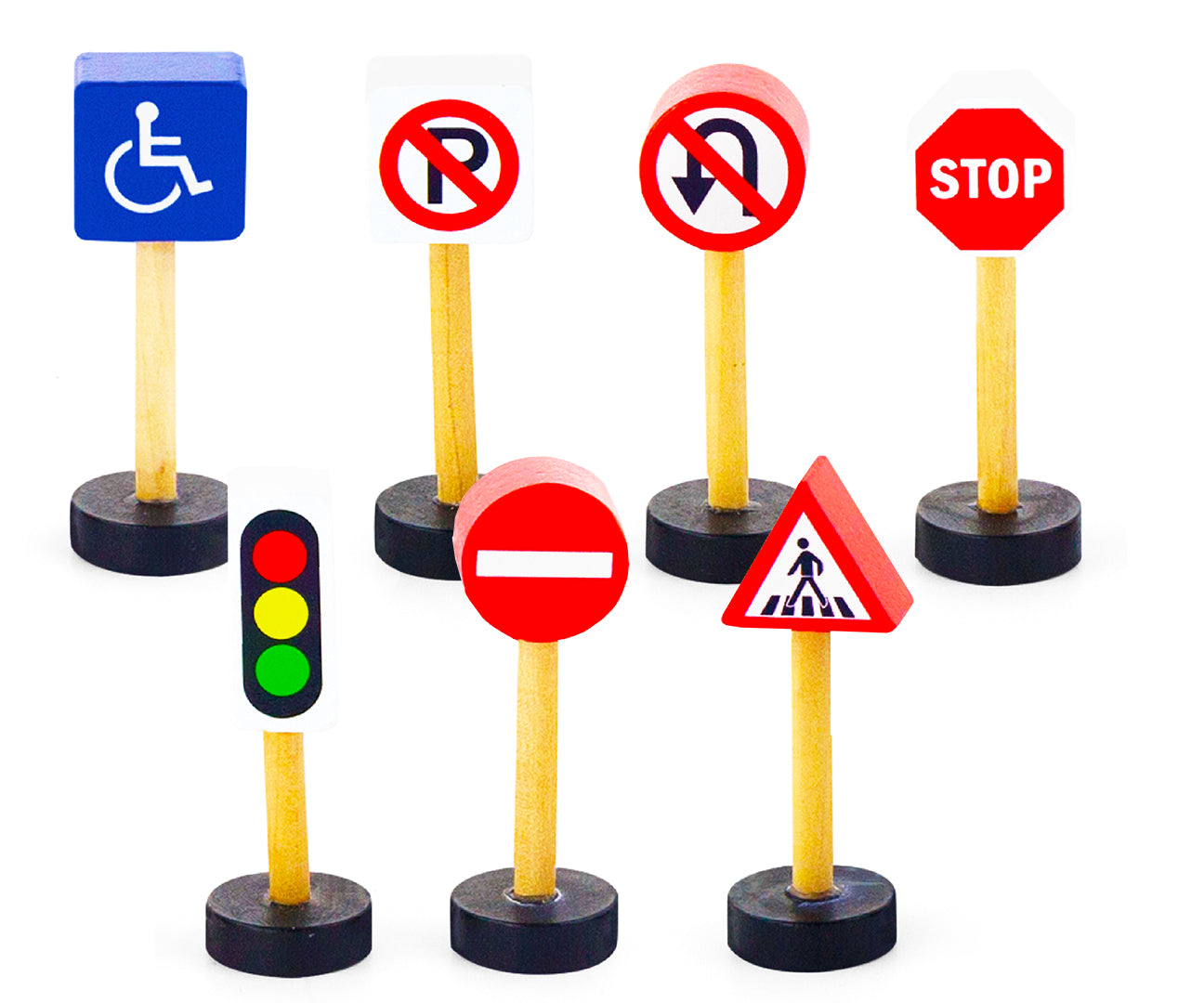 Viga 50817 Train Set Accessory -Traffic Signs