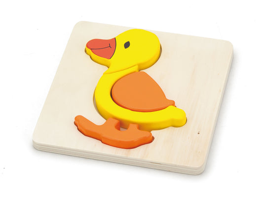 Viga 59929 Shape Block Puzzle - Duck