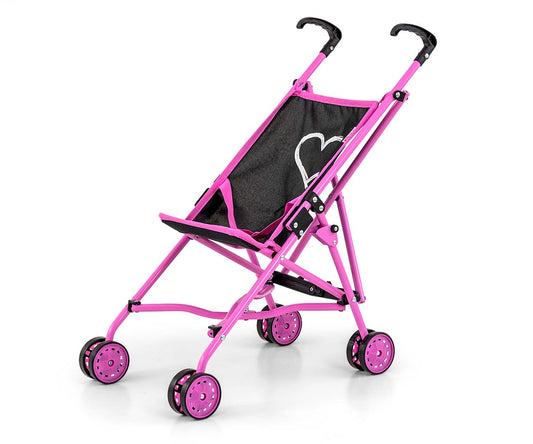 Julia Prestige Black Doll Pram