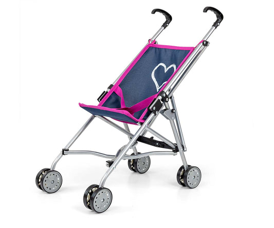 Julia Prestige Navy Doll Stroller
