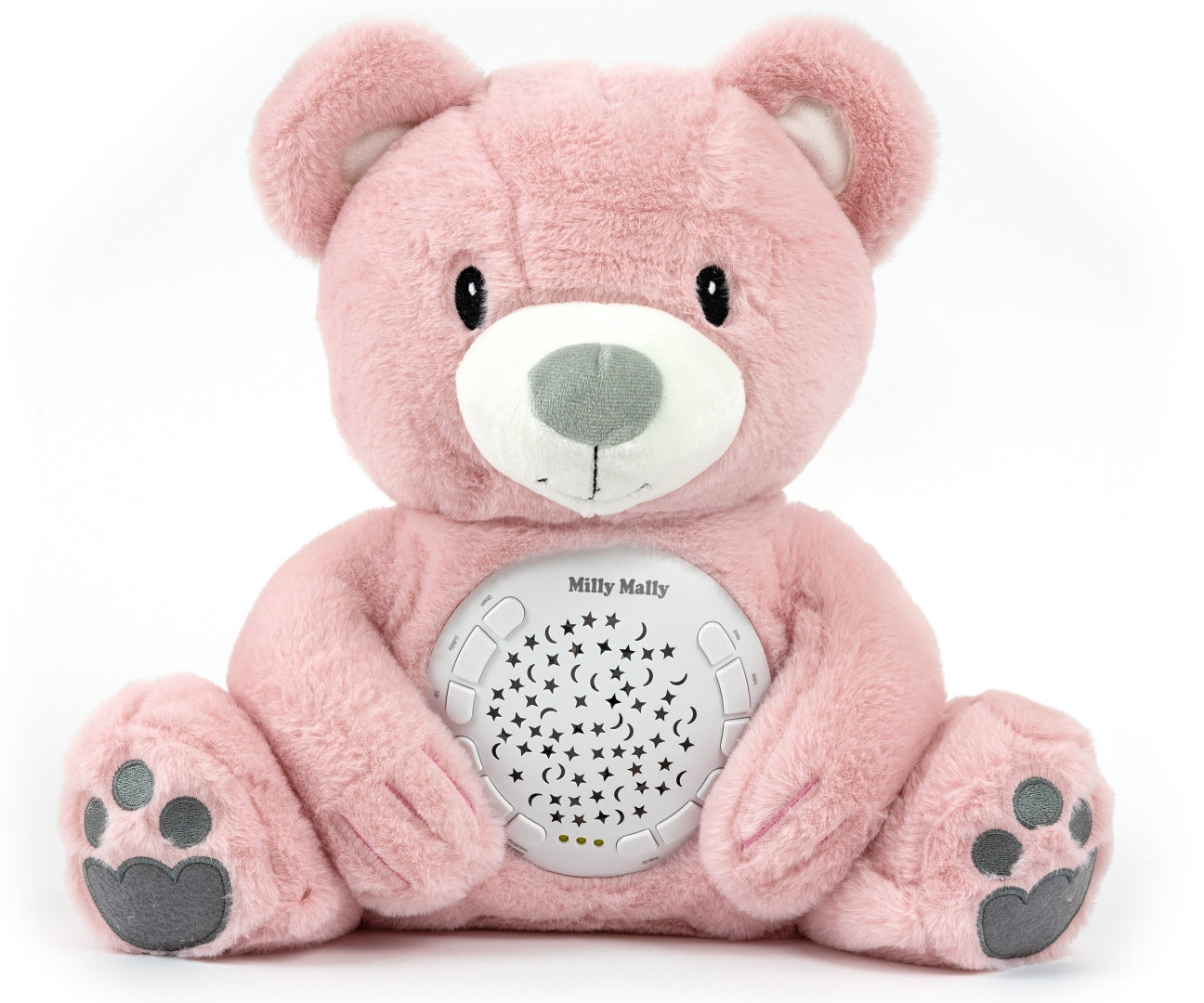 Milly Bear Pink Plush Toy with Projector