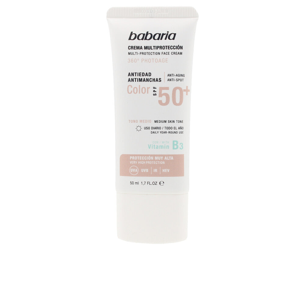 SOLAR MULTIPROTECTION color anti-spot cream SPF50+ 50 ml