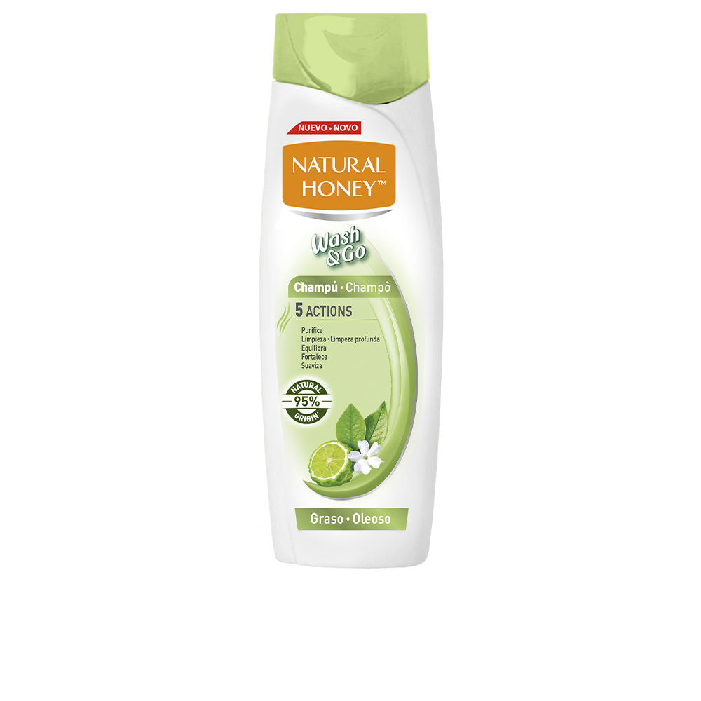 WASH &amp; GO oily shampoo 400 ml