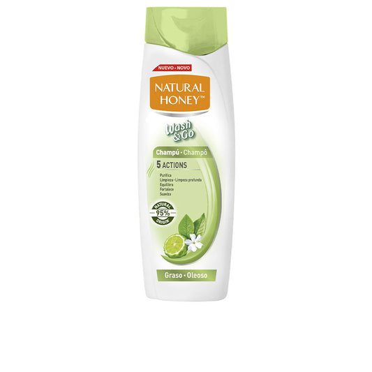 WASH &amp; GO oily shampoo 400 ml