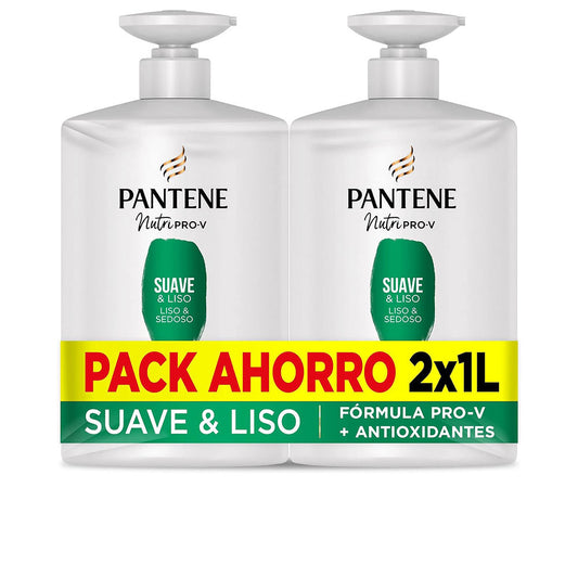 PANTENE SOFT &amp; SMOOTH SHAMPOO SET 2 x 1000 ml