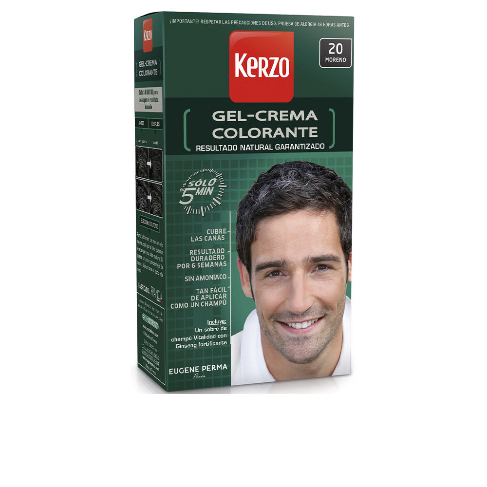 TINTE PARA HOMBRE gel-crema #20 moreno 100 gr