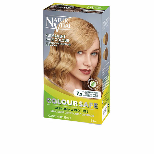 COLOURSAFE permanent hair color #7.3 - golden blonde