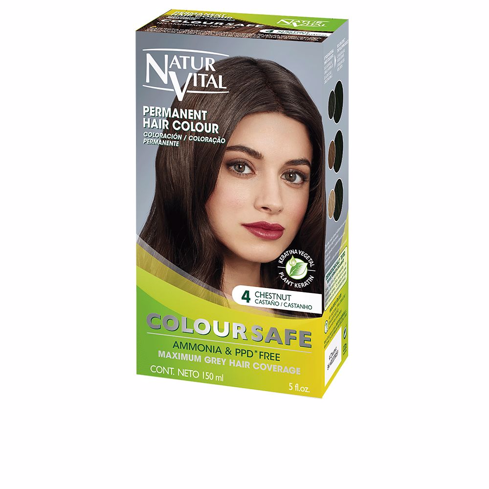 COLOURSAFE permanent dye #4-brown