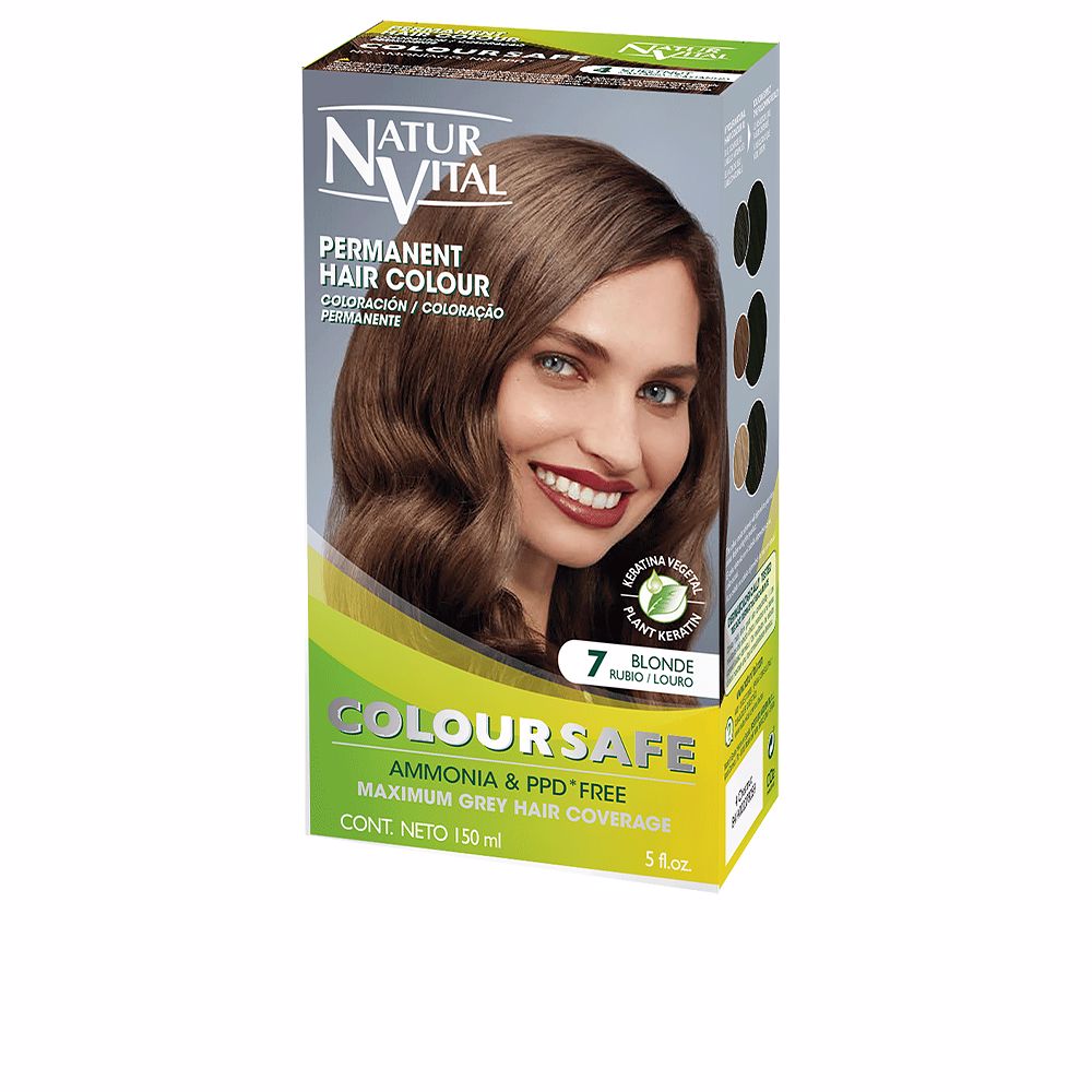 COLOURSAFE permanent hair color #7-blonde