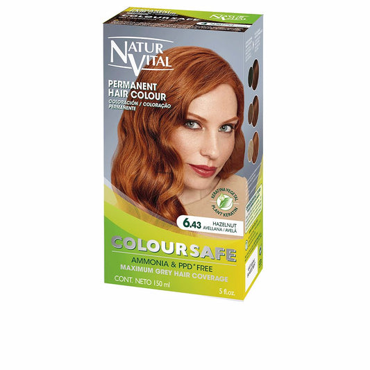 COLOURSAFE permanent dye #6.43-hazelnut