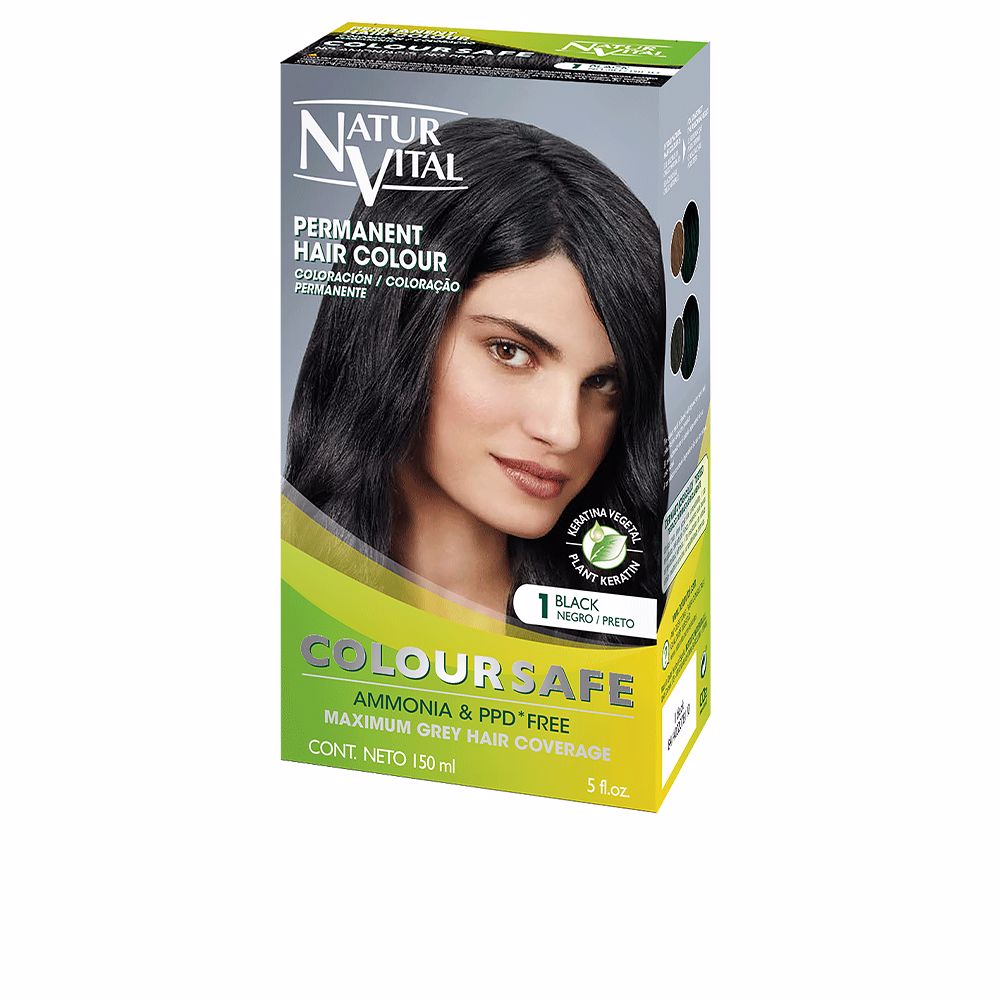 COLOURSAFE permanent dye #1-black